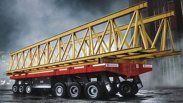 Encore plus de puissance pour la gamme Scheuerle SPMT PowerHoss