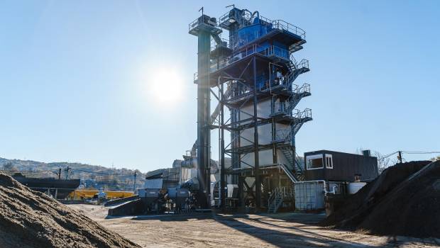 Une centrale TBA 3000 produit l’enrobé du circuit de Formule 1 de Sotchi