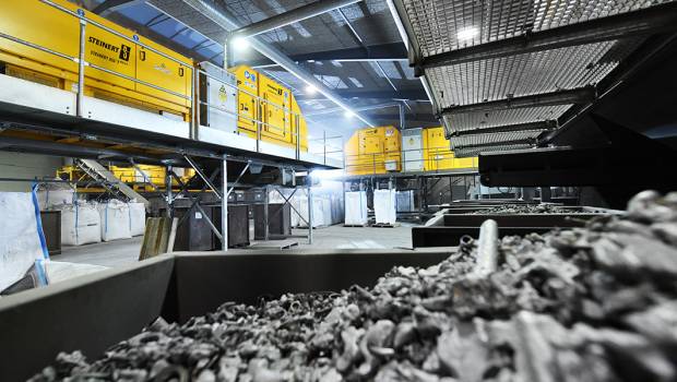 Améliorer le tri des ferrailles et de l'aluminium avec le Steinert XSS T EVO 5.0