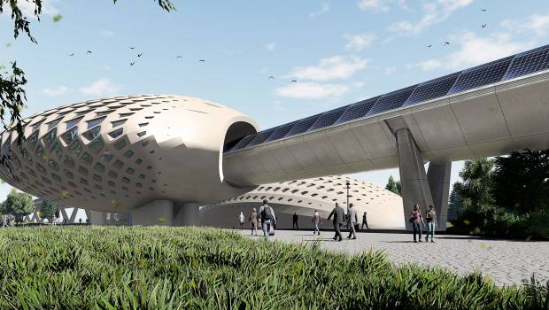 Premiers modèles grandeur nature du système Hyperloop
