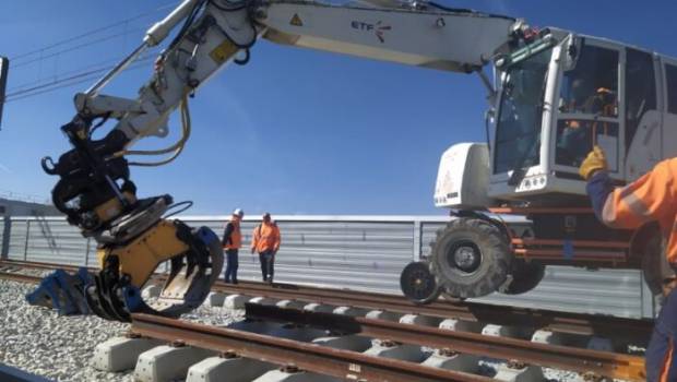 Passage à niveau d’Antony : 110 H de travaux non-stop