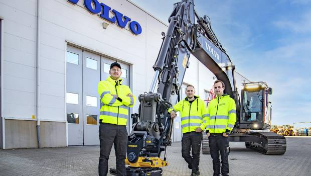 Les pelles Volvo EC250E et EC300E bien équipées