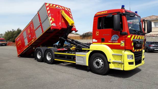 Palfinger équipe deux véhicules porte-cellule (VPCe) du Service Départemental d’Incendie et de Secours de la Haute-Garonne