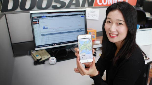 Nouvelle application mobile pour  DoosanCONNECT