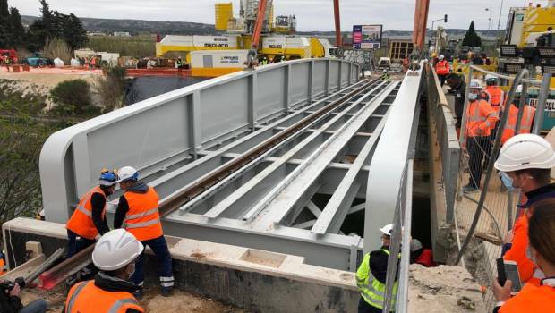 Rail trip sur le pont de Floride