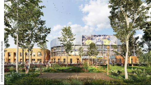 Le groupement Legendre-DVVD lauréat du  Colisée Grand Paris 