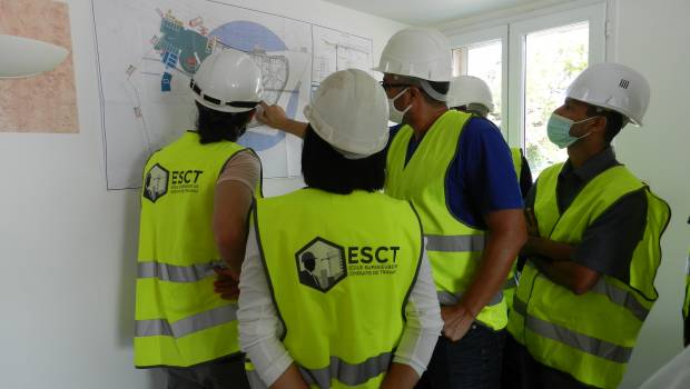 L'ESCT étend sa formation BAC+2 Conducteur de travaux au niveau national
