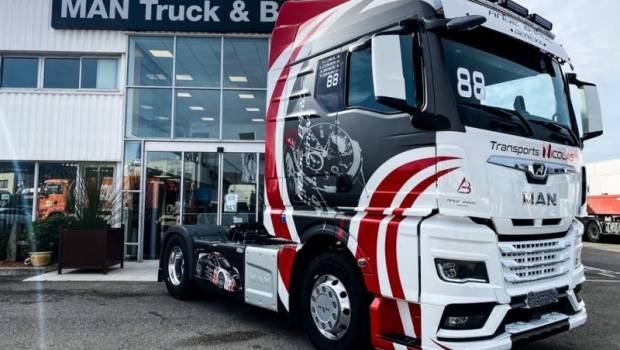 Deux TGX pour les Transports Nicolas