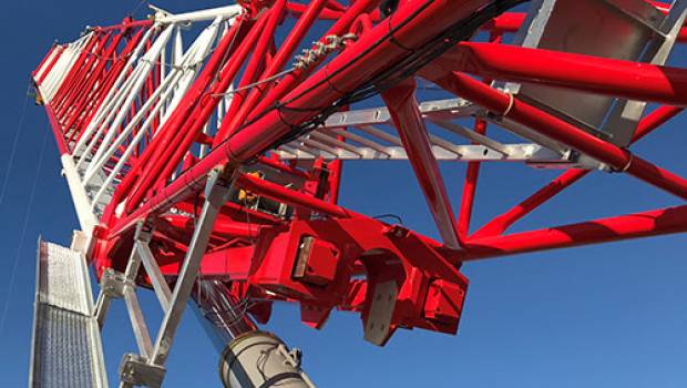 Les grues Potain MDT 319 et MRH 175 pour les tours DUO à  Paris