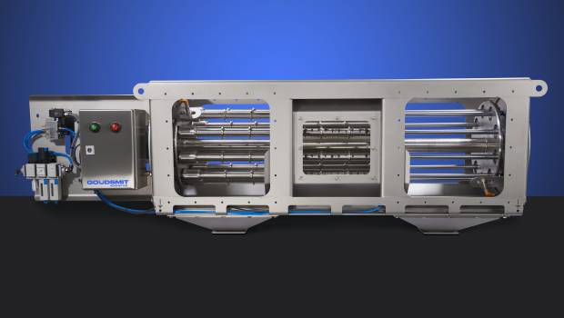 Un aimant rotatif nettoie la poudre et les granulés sans cesser la production