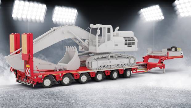 Une nouvelle semi-remorque chez Faymonville