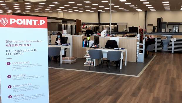 A Cherbourg, le showroom Point.P a été rénové