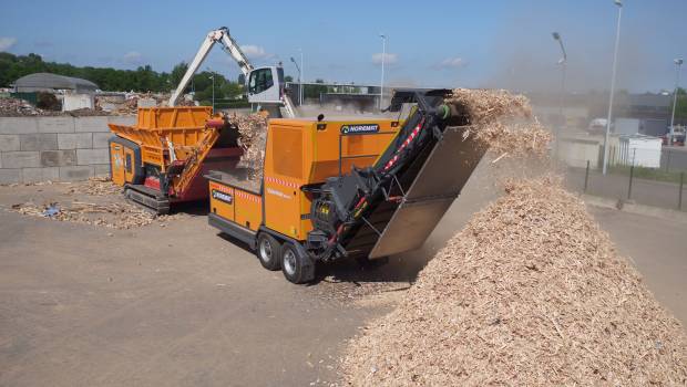 Un broyeur rapide Valormax chez Noremat