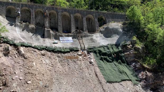Maccaferri à pied d’œuvre dans la vallée de la Roya