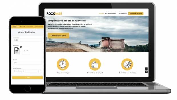 Rockease : l’approvisionnement facile en matériaux, le CO2 en moins