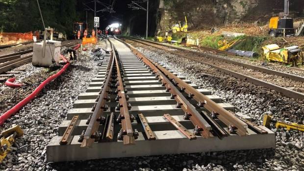 Des aiguillages tout neufs en gare d’Epluches