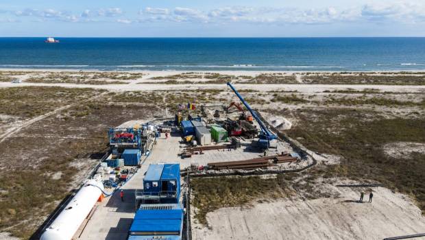 Forage dirigé : atterrage courbe en Roumanie