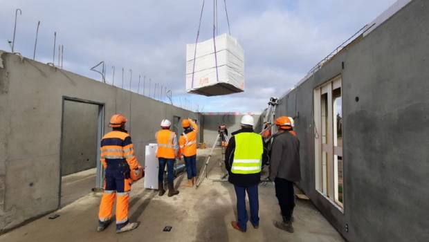 A Evreux, un chantier taillé pour la préfa