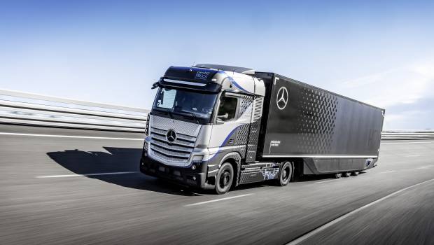 Daimler Trucks entame des tests de son camion à pile à combustible