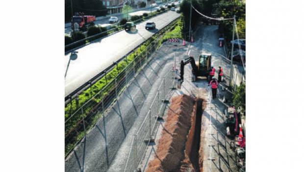 130 déviations de réseaux sur le chantier de l’A57