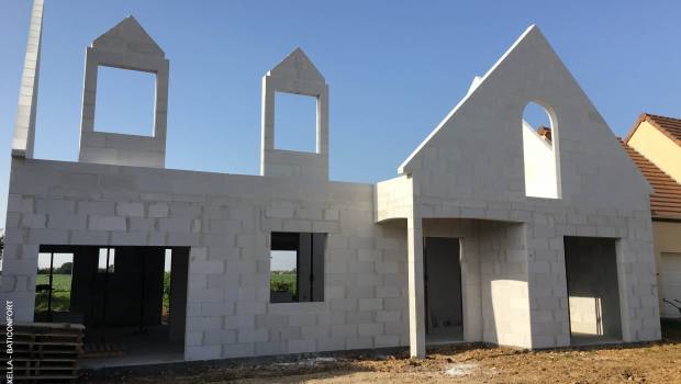 Le béton cellulaire pour  une maison confortable et durable