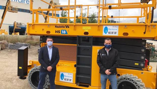 Haulotte Iberica livre ses premiers ciseaux PULSEO