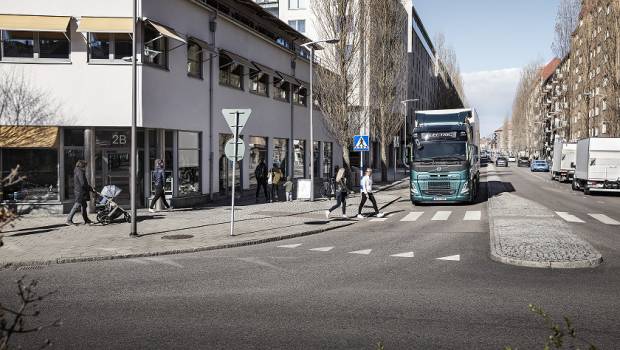 Un avertisseur sonore pour les camions électriques