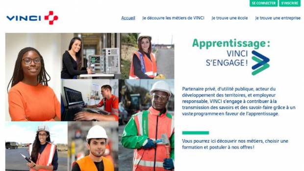 L'apprentissage chez Vinci avec JobIRL