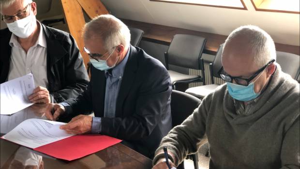 LafargeHolcim signe un partenariat tripartie avec Plée Construction et Garcia Frères