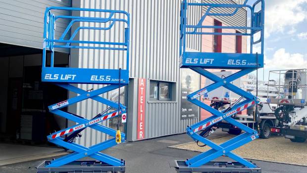 SNM Lift distribue les ciseaux ELS à déplacement manuel