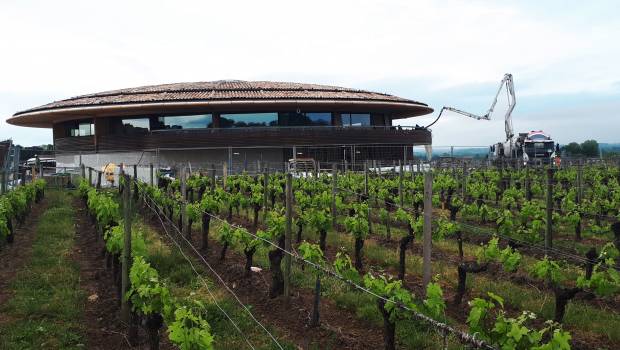 Cemex limite l’empreinte carbone d’un chai bordelais