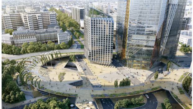 Paris La Défense : Hekla s’élèvera au cœur du quartier de La Rose de Cherbourg