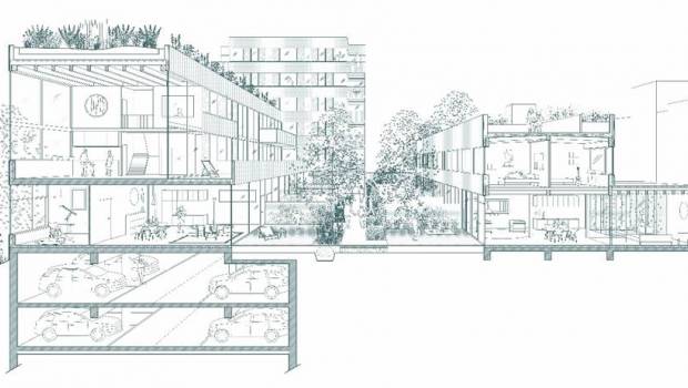 L'AUC sélectionnée pour 90 logements familiaux à Saclay