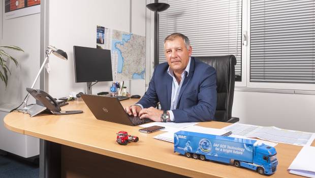 Franck Rondot, directeur commercial de DAF Trucks France