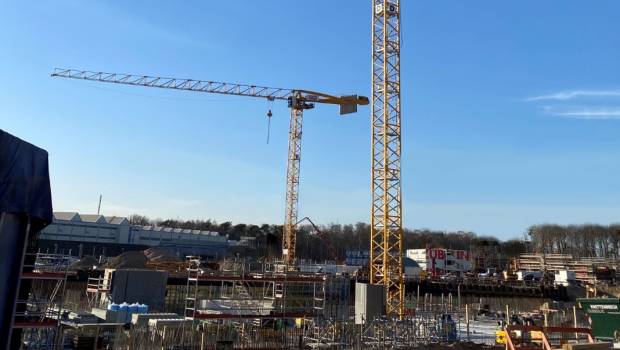 Une MDT 809 pour la construction de l'accélérateur de particules FAIR en Allemagne