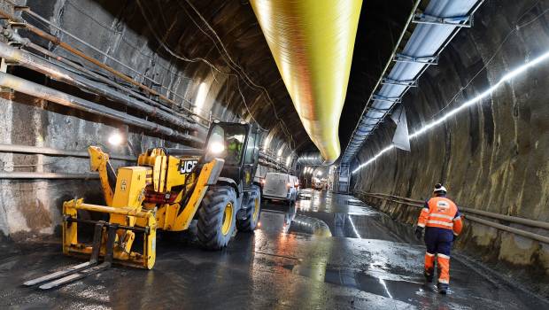 Que prévoit le lot 1 du tunnel français du Lyon-Turin ?