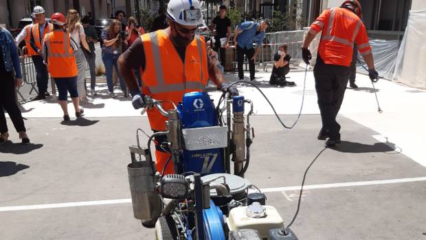 Une peinture anti-chaleur contre les îlots de chaleur urbains
