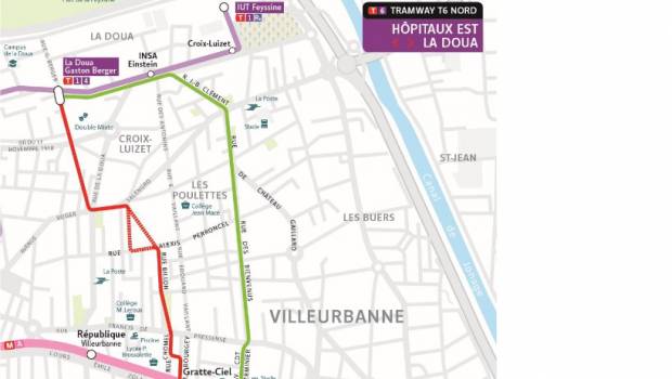 T6 Nord : le tracé rouge retenu