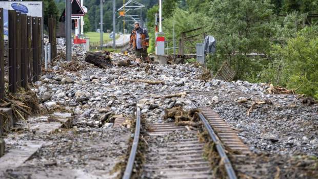 Intempéries sur le réseau Infrabel : des travaux qui s’annoncent colossaux