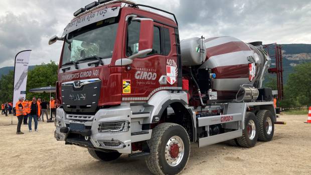 Les Transports Girod fêtent 40 ans avec un MAN TGS 6x6