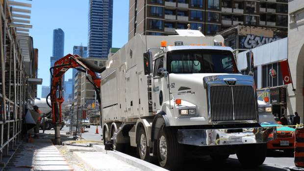 Terrassement par aspiration : l’instant T