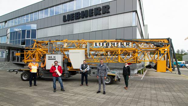 Liebherr vend sa deux millième grue à montage rapide 34 K