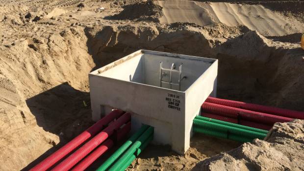 Polieco fournit 353 km de tubes PE sur le chantier du port de Calais