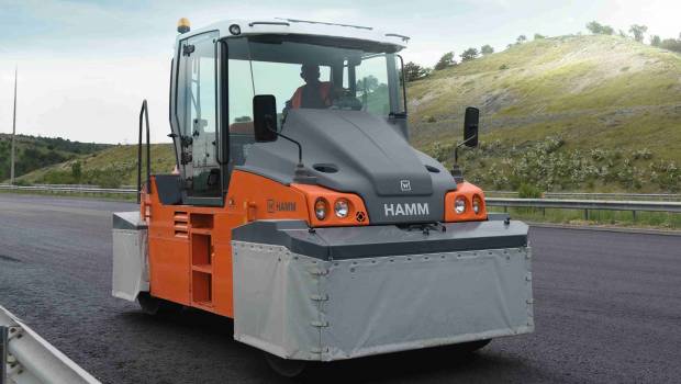 Les options des gros compacteurs à pneus Hamm