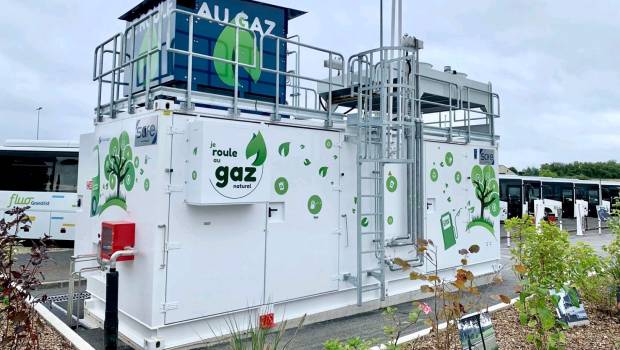 À Prix-lès-Mézières, dans les Ardennes, les autocars roulent au gaz vert