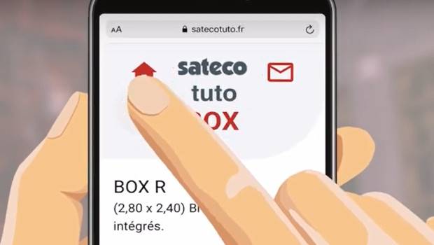 Appli tuto Sateco : le service Sateco en version  plug & play 