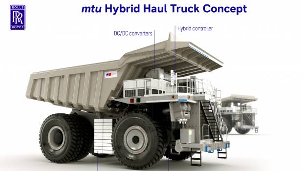 Rolls-Royce et Flanders Electric développent un tombereau minier hybride