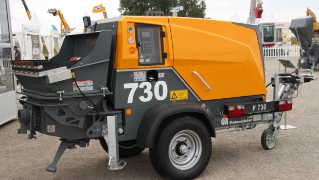 Construction Days : une nouvelle pompe Putzmeister P 730 qui a du style !