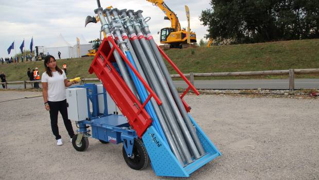 Construction Days : Alphi lance un chariot de manutention intuitif et sans Caces