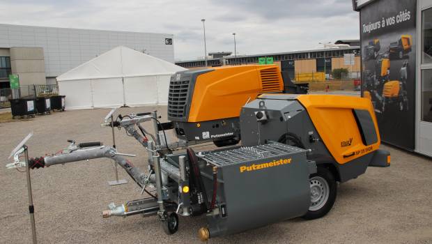 Construction Days : Putzmeister lance une pompe à vis sans fin très flexible